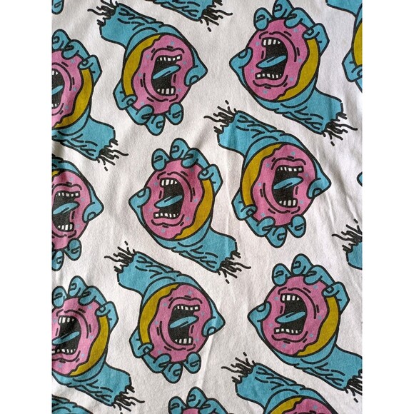 Santa Cruz X Odd Future T-Shirt Men's Medium White Short Sleeve - Picture 2 of 8